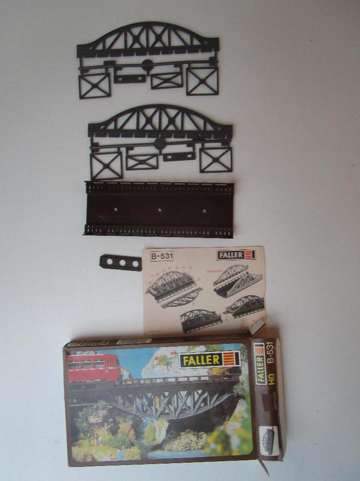 Faller B-531, Hobby en Vrije tijd, Modeltreinen | H0, Zo goed als nieuw, Brug, Tunnel of Gebouw, Gelijkstroom of Wisselstroom