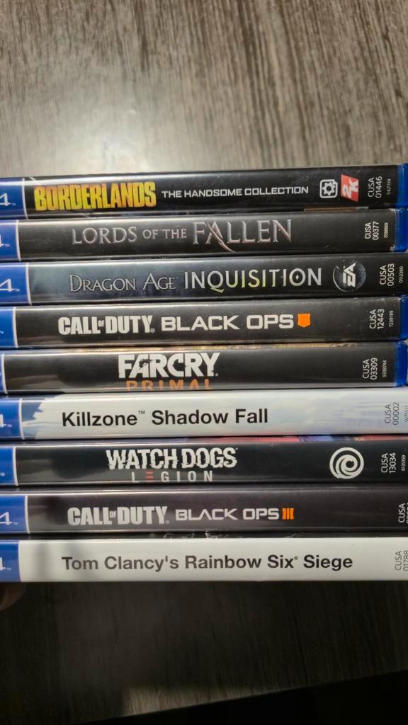 PS4 Games - Diverse Collectie!, Spelcomputers en Games, Games | Sony PlayStation 4, Gebruikt, Shooter, 1 speler, Vanaf 16 jaar