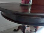 Wijntafel/bijzettafel koloniaal/massief hout, Antiek en Kunst, Ophalen