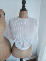 Antieke witte bodice blouse, Antiek en Kunst, Antiek | Kleding en Accessoires, Ophalen of Verzenden