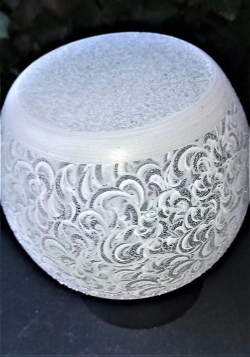 vintage Plafondlamp - plafonnière van RZB Leuchten (Germany), Huis en Inrichting, Lampen | Plafondlampen, Zo goed als nieuw, Glas