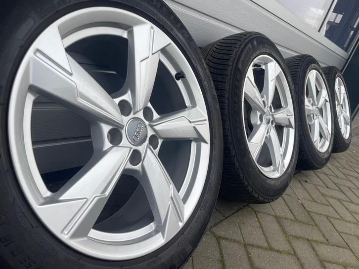18” Audi A6 S6 C7 C8 Allroad A7 S7 A8 S8 velgen winterbanden, Auto-onderdelen, Banden en Velgen, Banden en Velgen, Winterbanden
