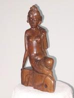 Bali Balinees houten beeld, Antiek en Kunst, Ophalen of Verzenden