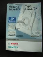 3x Bosch MegaAir SuperTex Type: GXXL/GXL stofzuigerzakken, Nieuw, Stofzuiger, Ophalen of Verzenden