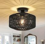 Nieuwe zwarte bamboe plafondlamp, Huis en Inrichting, Ophalen of Verzenden, Nieuw