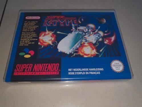 Super R-Type SNES Game Case, Spelcomputers en Games, Games | Nintendo Super NES, Zo goed als nieuw, 1 speler, Vanaf 3 jaar, Verzenden