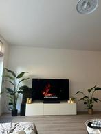 BESTÅ Tv meubel met deuren Wit, Ophalen, Zo goed als nieuw, 25 tot 50 cm, Minder dan 100 cm