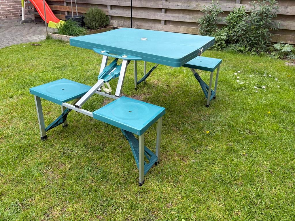 Inklapbare Camping Picknicktafel voor Kinderen, Ophalen of Verzenden, Gebruikt, Campingtafel
