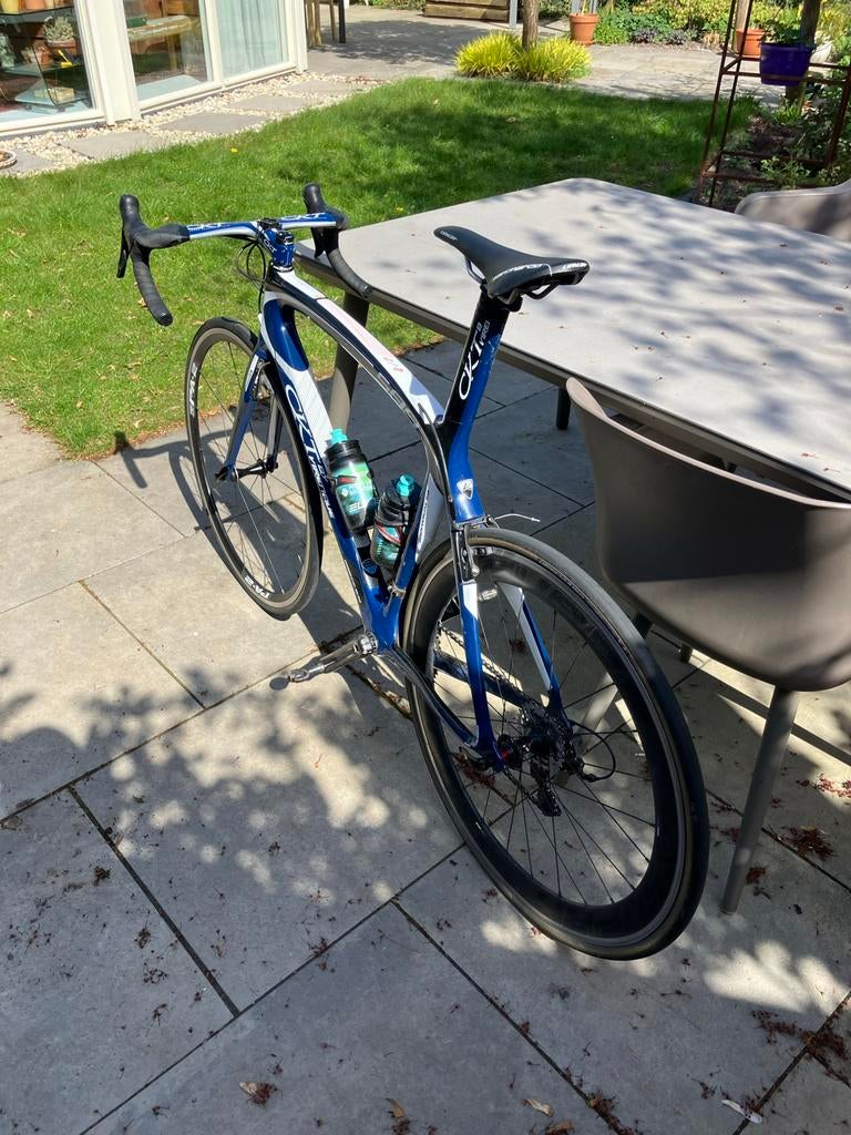 CKT 589 Full Carbon Racefiets - Topconditie, Fietsen en Brommers, Fietsen | Racefietsen, 28 inch, Carbon, Zo goed als nieuw, Meer dan 20 versnellingen