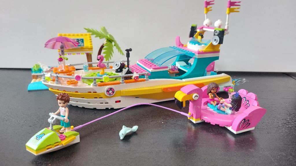Lego Friends 41433 Feestboot, Lego, Friends, Ophalen of Verzenden, Zo goed als nieuw