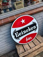 Vintage Heineken Bier Emaille Reclamebord, Ophalen