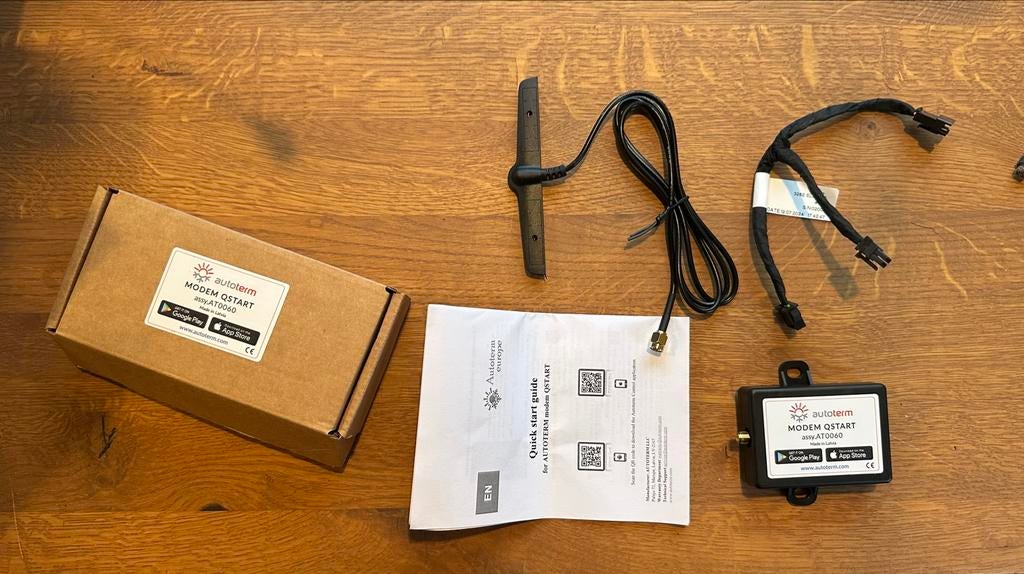 Autoterm Modem Qstart - Bedien je kachel met je telefoon!, Ophalen of Verzenden, Nieuw