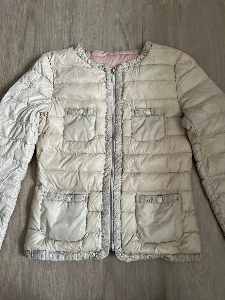 Benetton Jasje - Uitstekende Staat! Maat M, Maat 38/40 (M), Beige, Ophalen of Verzenden, Zo goed als nieuw