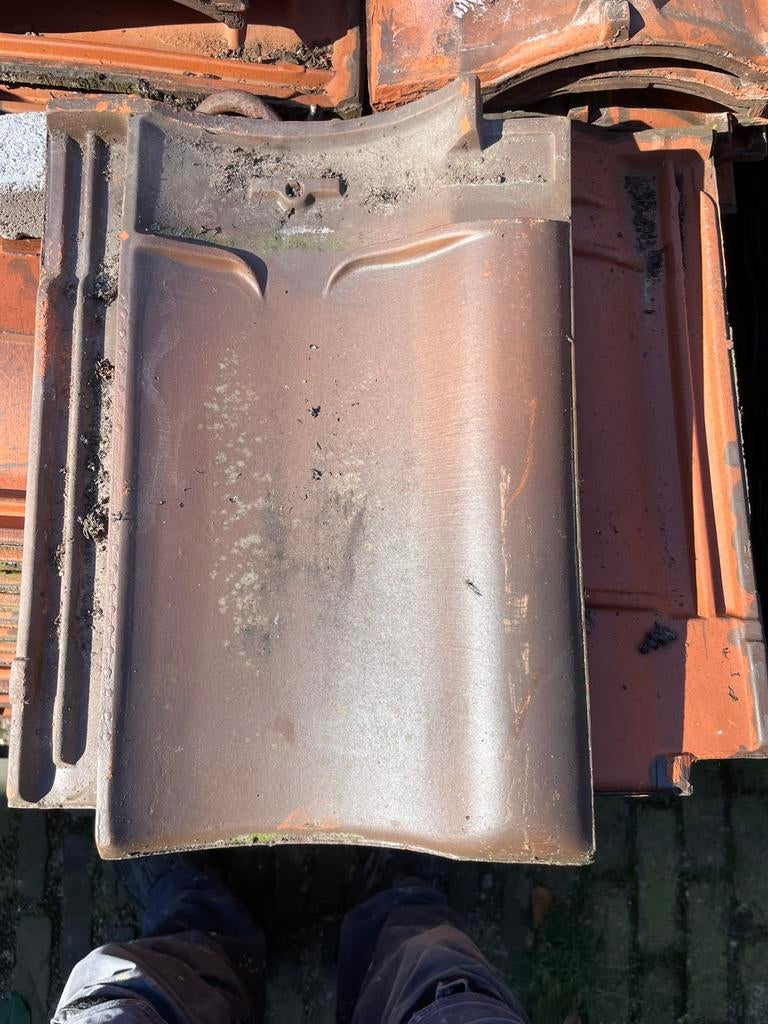 dakpannen vhv vario rustiek engobe, Ophalen, Gebruikt, 15 m² of meer, Dakpannen