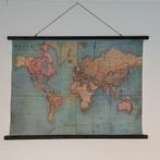 Decoratieve wandkaart wereld, Ophalen of Verzenden, Zo goed als nieuw, Clayre & Eef, De Giesel 46, Haelen