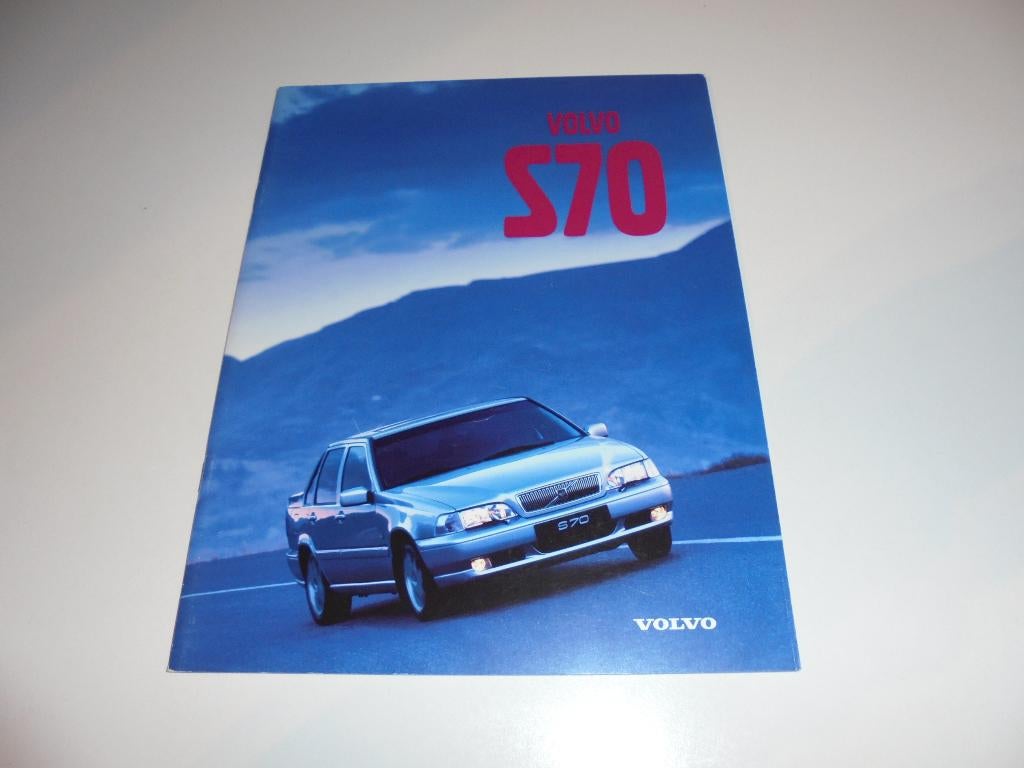 brochure Volvo S70  1998, Ophalen of Verzenden, Zo goed als nieuw, Volvo