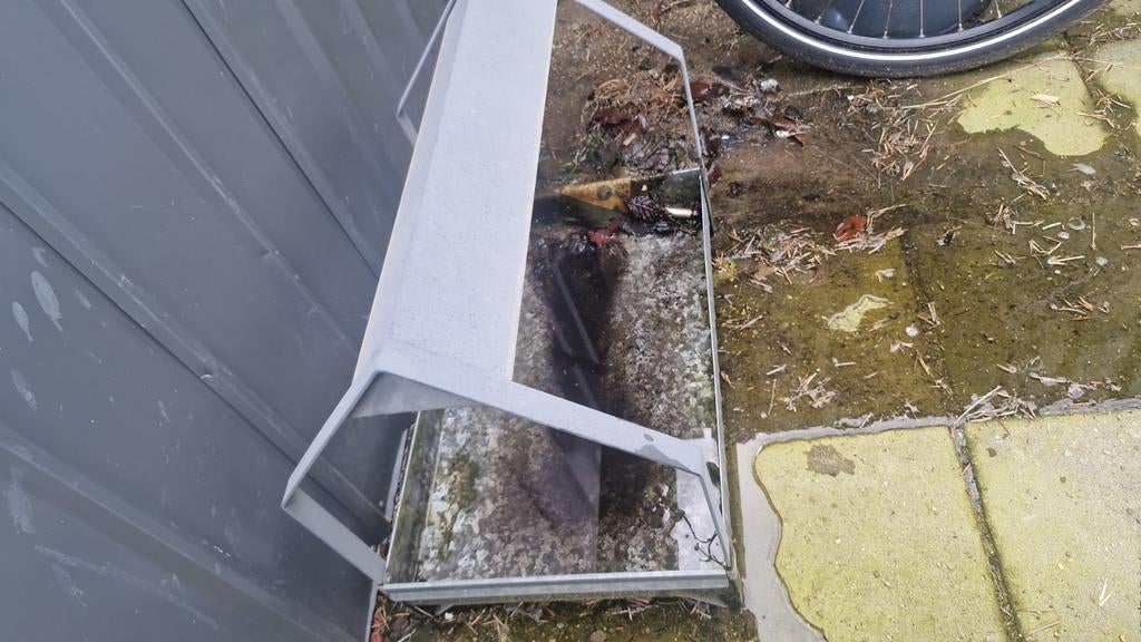 Kweekkas zonder zijwanden, Tuin en Terras, Kassen, Ophalen of Verzenden, Glas, Gebruikt, Aluminium