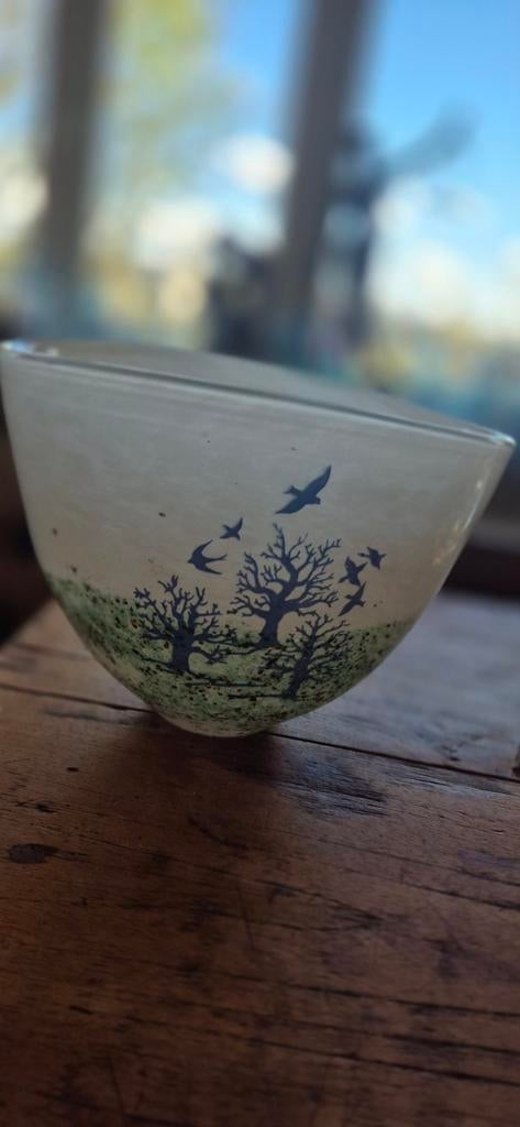 Kosta Boda kom Kjell Engman serie Oktober, Antiek en Kunst, Antiek | Glas en Kristal, Ophalen of Verzenden