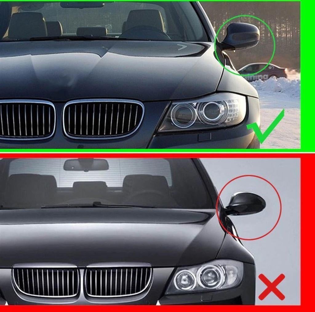 Wing Spiegelkappen Glans Zwart Voor BMW 3 Serie E90 E91 E92, Verzenden, Automotive Parts, A.parts@hotmail.nl, Trasmolenlaan 12 3447 GZ Woerden