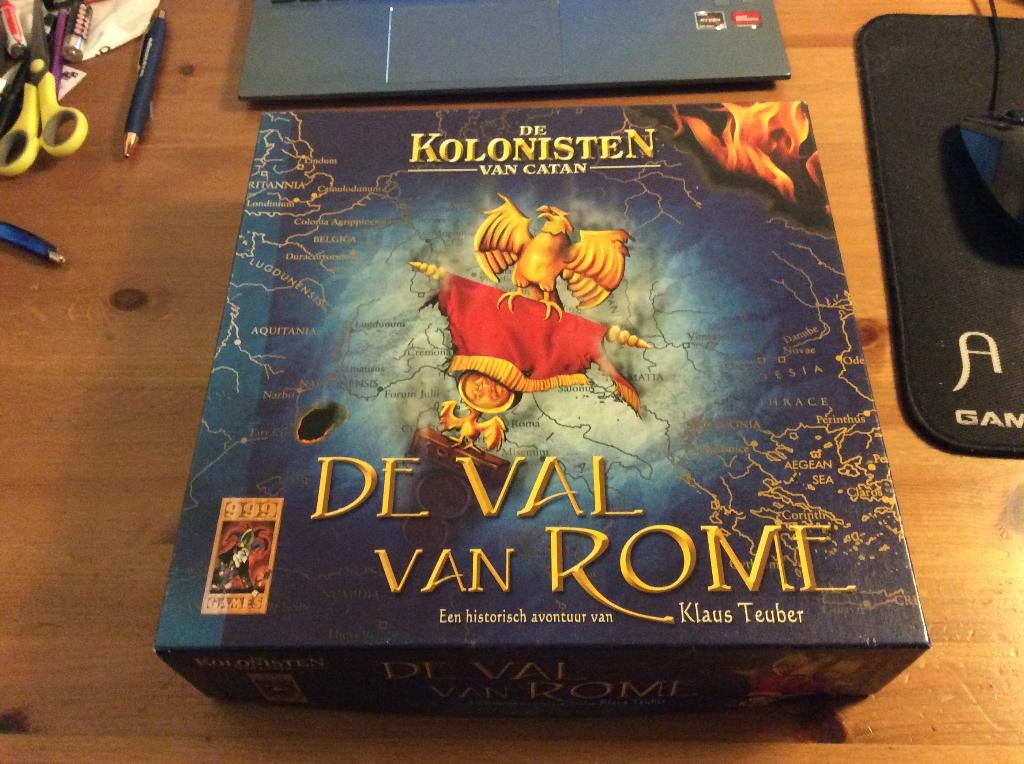 de Kolonisten van Catan, De val van Rome. bordspel 999 games, Drie of vier spelers, Ophalen of Verzenden, 999 Games