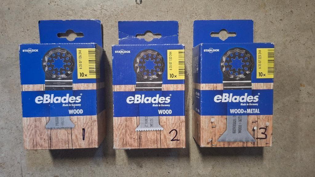 Partij Eblades Fein multi tool zaagjes starlock aansluiting, ., Nieuw, Ophalen of Verzenden, .