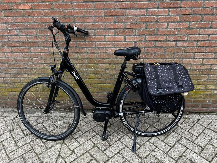 Damesfiets Qwic trend T-MN7 middenmotor, Fietsen en Brommers, Elektrische fietsen, Gebruikt, Qwic, 51 tot 55 cm, Ophalen