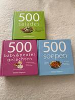 Kookboekjes uit de 500 serie. Soepen, salades en baby, Ophalen of Verzenden, Gelezen