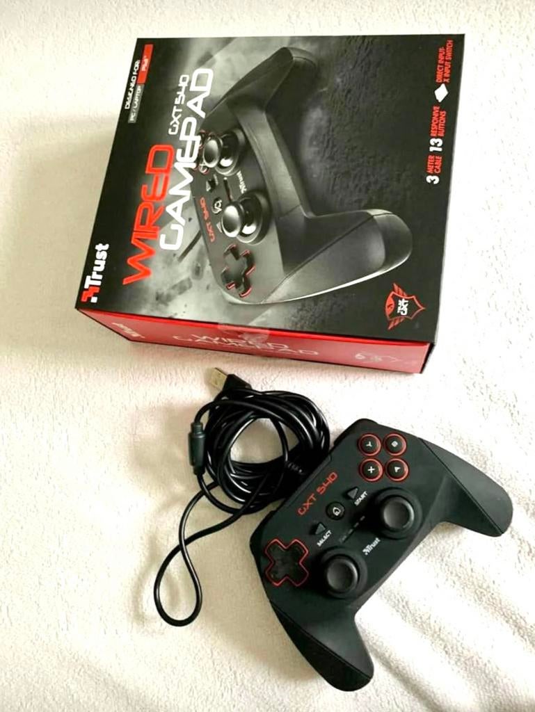 Trust GXT 540 Gaming PC Controller, Computers en Software, Joysticks, Ophalen of Verzenden, Zo goed als nieuw