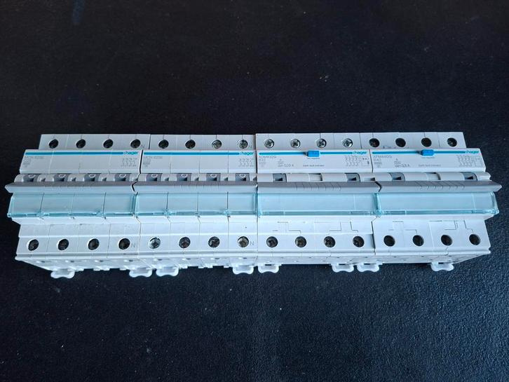 Hager Aardlekautomaat en Automaten, Doe-het-zelf en Verbouw, Elektra en Kabels, Ophalen of Verzenden