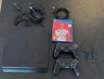 Playstation 4 slim + 2 controllers + headset + FIFA 20, Spelcomputers en Games, Spelcomputers | Sony PlayStation 4, Met 2 controllers