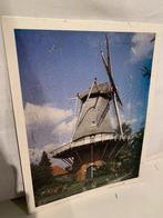 Stellingmolen,, De Vier Winden" te Weerselo schilderij, Ophalen of Verzenden