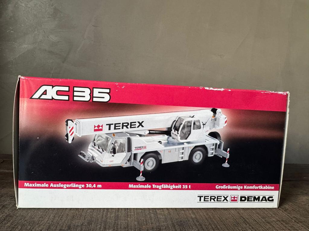 Terex AC35, Hobby en Vrije tijd, Modelauto's | 1:50, Ophalen of Verzenden, Nieuw, Hijskraan, Tractor of Landbouw, Conrad