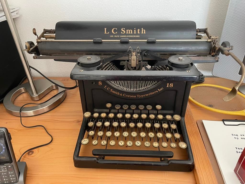 Historische typemachine, Diversen, Typemachines, Ophalen, Gebruikt