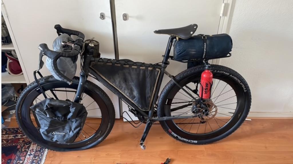 Mica Rack Bikepacking, Ophalen of Verzenden, Zo goed als nieuw, Mica