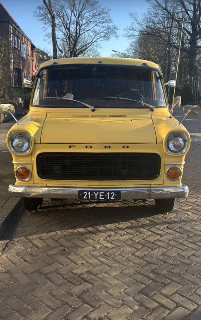 Ford Transit mk1 oldtimer, 65 pk, Overige carrosserieën, Bruin, Handgeschakeld