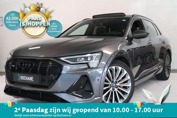 Audi e-tron 55 quattro S edition 95 kWh | PANO | SoH 94% | B, Auto's, Audi, Bedrijf, Te koop, e-tron, 4x4, ABS, Achteruitrijcamera
