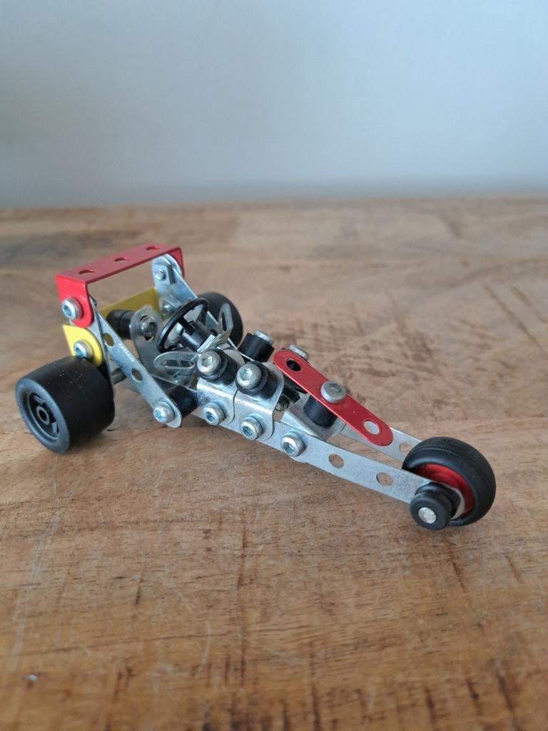 Meccano raceauto, Verzamelen, Speelgoed, Gebruikt, N.b, Ophalen of Verzenden, Meccano