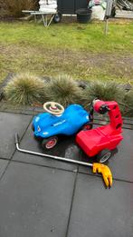 Bobby  car met wagentje en evt nummerbordje met naam, Ophalen of Verzenden, Zo goed als nieuw, Overige merken