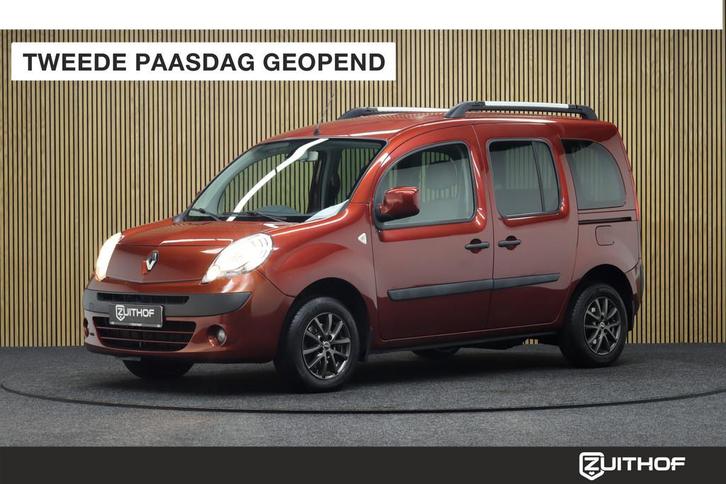 Renault Kangoo Rolstoelauto 3+1 1.6-16V Privilège | Cruise-, Auto's, Renault, Bedrijf, Te koop, Kangoo, ABS, Airbags, Airconditioning