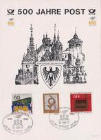 Duitsland 1990 500 jaar POST MAXI kaart Esslingen am Neckar, Verzenden, Overige typen