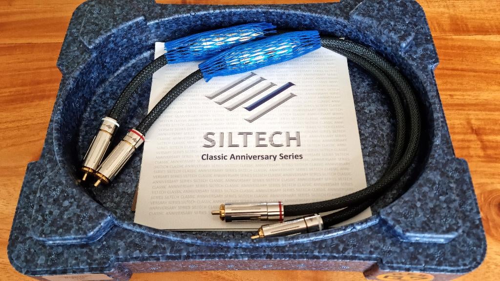 Siltech Classic Anniversary 770i G7 RCA interconnect - 50cm, Ophalen of Verzenden, Zo goed als nieuw, Minder dan 2 meter, Interlink-kabel