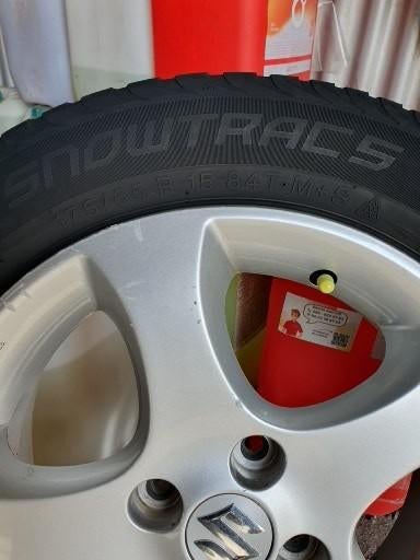 Suzuki Swift winterwielset, Auto-onderdelen, Banden en Velgen, Ophalen, Gebruikt, 15 inch, 175 mm