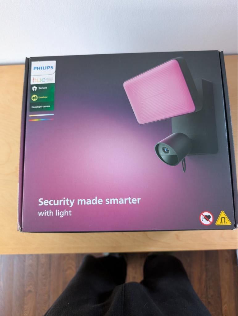 Philips Hue Secure Floodlight Camera - Nieuw in doos, Ophalen of Verzenden