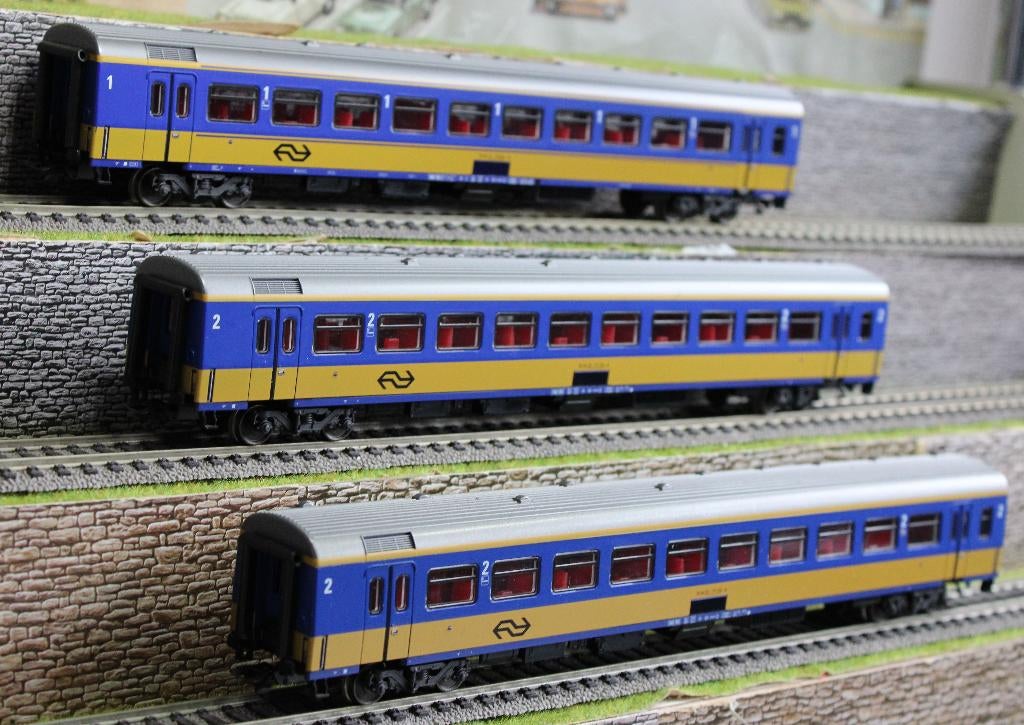 Marklin sneltrein rijtuigen  NS, Hobby en Vrije tijd, Modeltreinen | H0, Wisselstroom, Wagon, Ophalen of Verzenden, Märklin