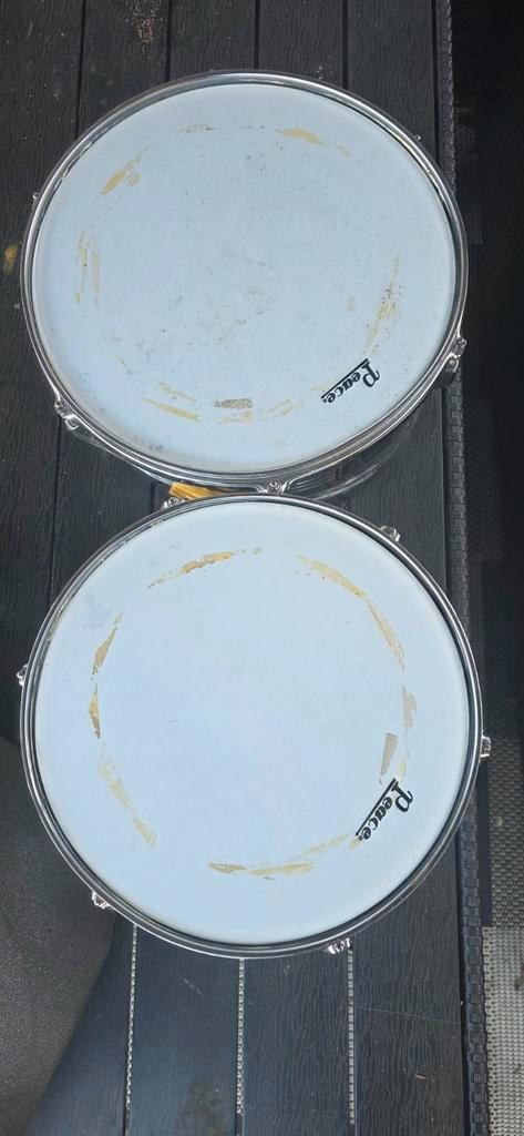 Timbales - 2x  latin, Muziek en Instrumenten, Drumstellen en Slagwerk, Gebruikt, Overige merken, Ophalen