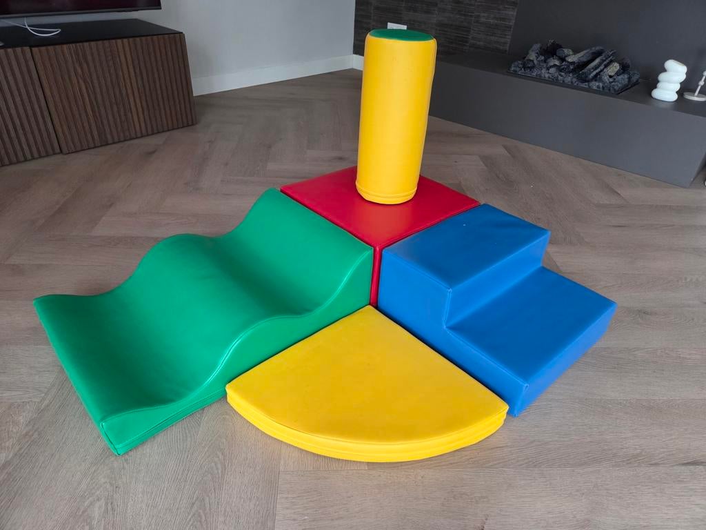 Speelblokken / Foamblokken Set, Kinderen en Baby's, Speelgoed | Bouwstenen, Ophalen of Verzenden, Zo goed als nieuw, Overige merken