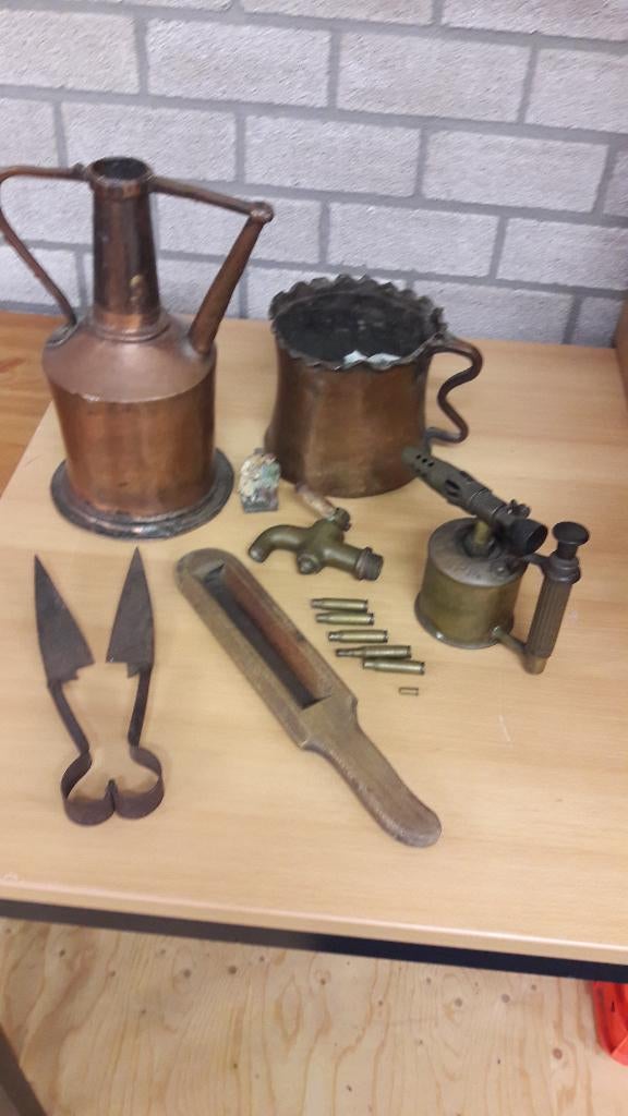 antieke kannen.etc., Ophalen, Koper