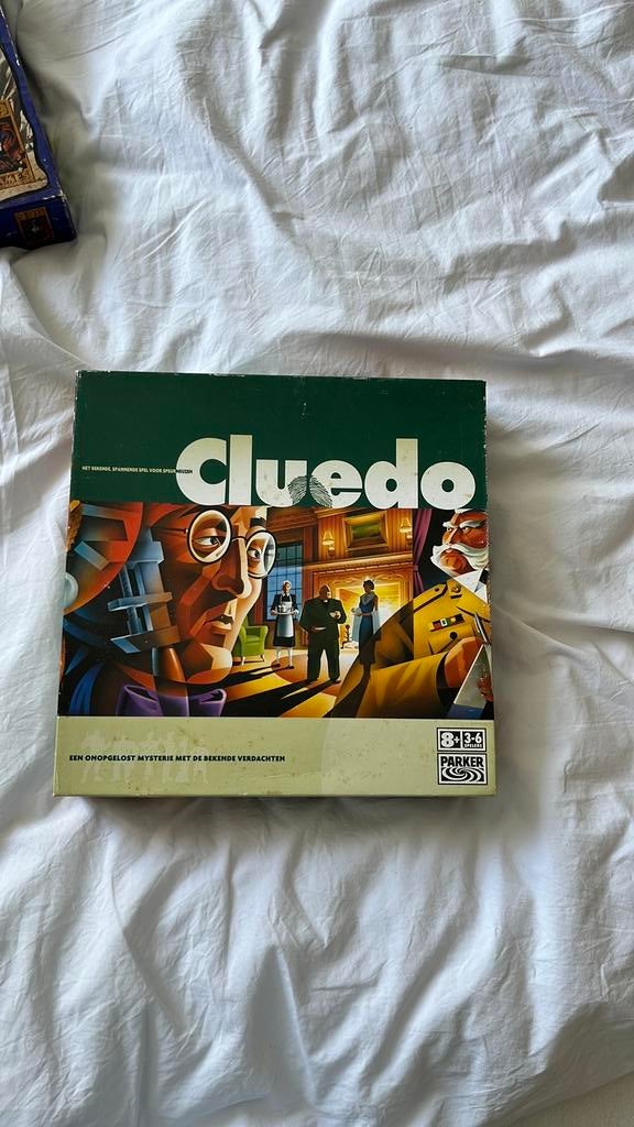Cluedo, Drie of vier spelers, Ophalen of Verzenden, Gebruikt