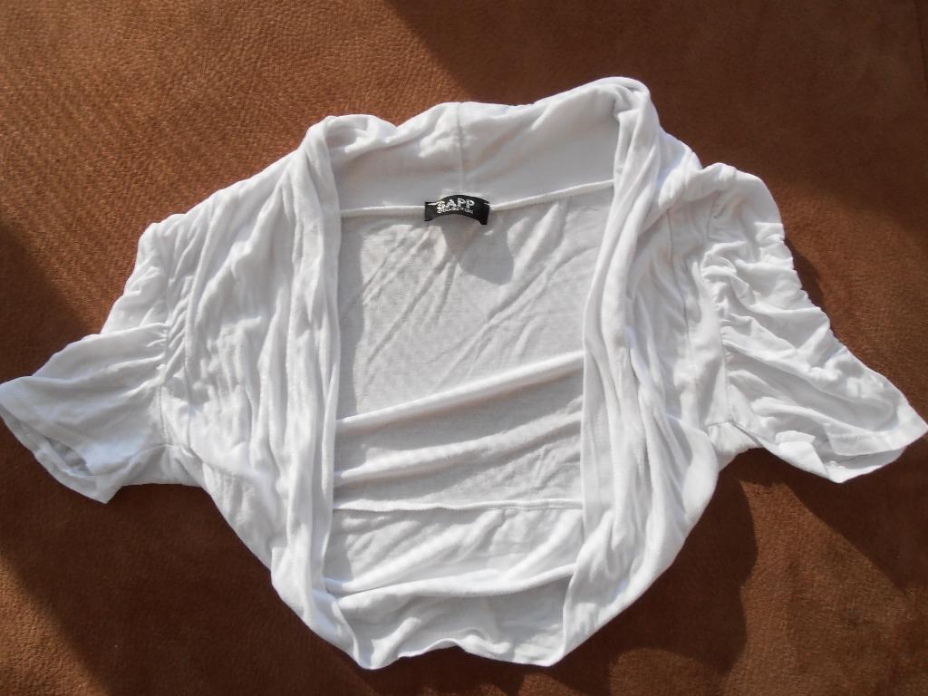 bolero maat 40, Ophalen of Verzenden, Zo goed als nieuw, Maat 38/40 (M), Wit