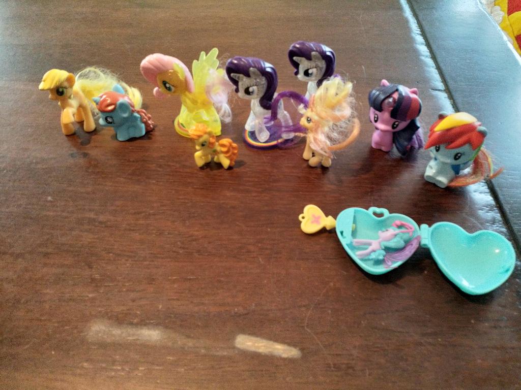 Verschillende my little pony paardjes, Ophalen, Gebruikt